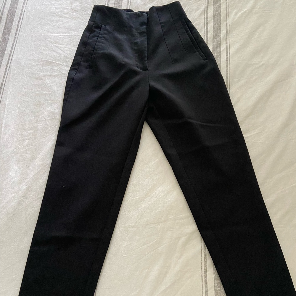 Black Zara High Waisted Pants